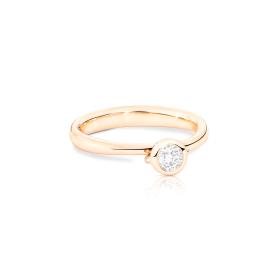 Tamara Comolli BOUTON Solitaire Ring R-BOU-Sol-Cl-rg