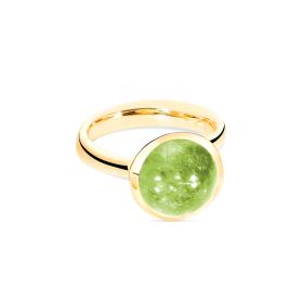 Tamara Comolli BOUTON Ring large Peridot R-BOU-l-Per-yg
