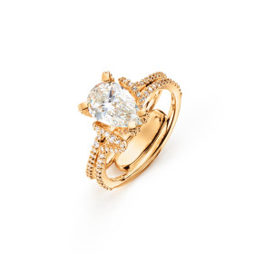 Ole Lynggaard Copenhagen Love Bands Solitaire Ring A2784-403