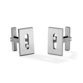 Messika Move Titanium Manschettenknöpfe 06762-TN