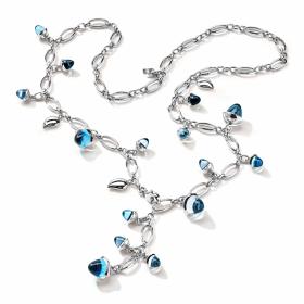 Tamara Comolli Kurzes MIKADO Collier Sky N-M-56-Sky-wg