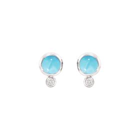 Tamara Comolli BOUTON Ohrstecker E-BOU-Tur-Cl-wg
