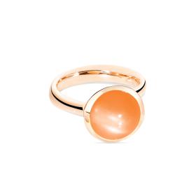Tamara Comolli BOUTON Ring large Oranger Mondstein R-BOU-l-MoOr-rg
