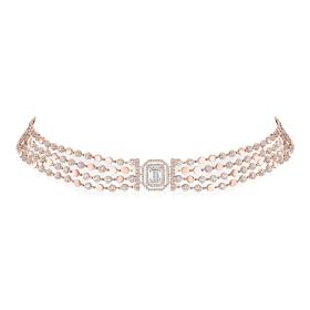 Messika D-Vibes mehrreihiger Choker 12434-PG