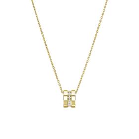 Chopard Ice Cube Anhänger mit Halskette 797005-0003