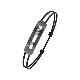 Messika Move Titanium XL Armband mit Schnur 13466-TG