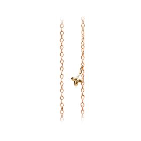 Ole Lynggaard Copenhagen Lotus Halskette Twisted Anchor Chain Thin C2008-705