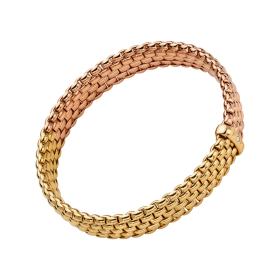 FOPE Panorama Flex'it Armband mit zweifarbigem Geflecht 01M04B2_BB_3_XGX_0XS