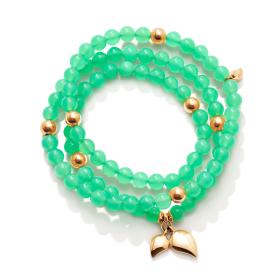 Tamara Comolli INDIA Armband medium Chrysoprase B-IND-Chry-3-m-rg
