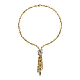 FOPE Solo Halskette mit Diamanten 65106CX_PB_G_GGG_043