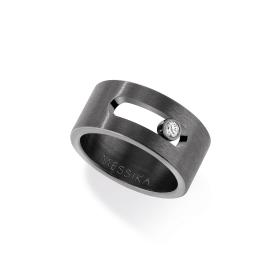 Messika Move Titanium Graphite Ring 06562-TG