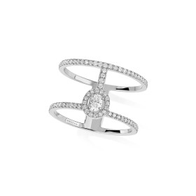Messika Glam'azone 2 Rows Pavé Ring 05237-WG