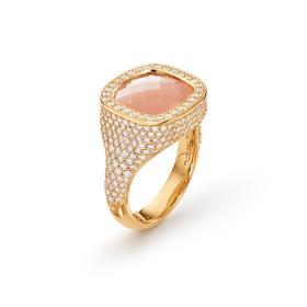 Ole Lynggaard Copenhagen Cushion Ring A2841-402