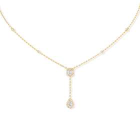 Messika My Twin Tie Halskette 06693-YG