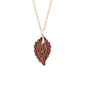 Tamara Comolli INDIA Leaf Anhänger Small Snakewood P-IND-s-SW-rg