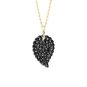 Tamara Comolli INDIA Anhänger medium Onyx schwarz P-IND-m-Bla-yg