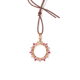 Tamara Comolli SIGNATURE Anhänger Sun 'Blush' Large P-SIG-Sun-l-Blu-rg