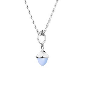 Tamara Comolli MIKADO Flamenco Anhänger Blauer Chalcedon P-MFL-ChBl-wg