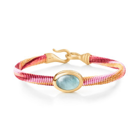 Ole Lynggaard Copenhagen Life Armband mit Aquamarin  A2955-406