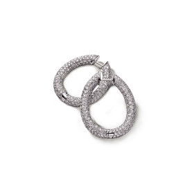 H. D. Krieger Brillant Creolen Hollywood 412.3326.10.9