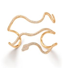 Ole Lynggaard Copenhagen Snakes-Armreif In Pavé-Fassung A3140-401