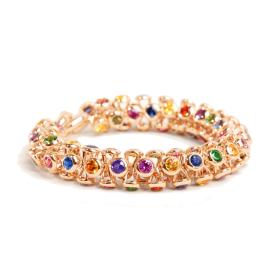 Tamara Comolli HOURGLASS Armband 'Candy' B-HG-Can-rg