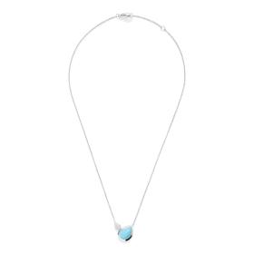 Tamara Comolli SIGNATURE Halskette 2 Drops  N-Sig-2Dr-Tur-p-wg