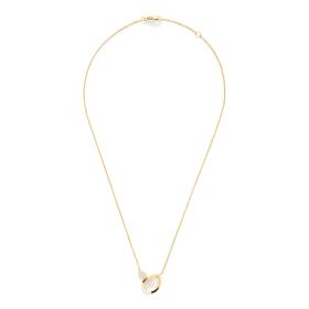 Tamara Comolli SIGNATURE Halskette 2 Drops  N-Sig-2Dr-MoSa-p-yg