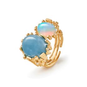 Ole Lynggaard Copenhagen Boho Ring doppelt A2922-403