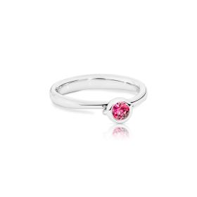 Tamara Comolli BOUTON Solitaire Ring R-BOU-Sol-Spi-wg