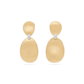 Marco Bicego Lunaria Diamonds Ohrringe OB1460 B YW