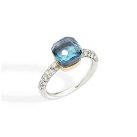 Pomellato Nudo Deep Blue kleiner Ring PAB7040O6WHRDB0OY