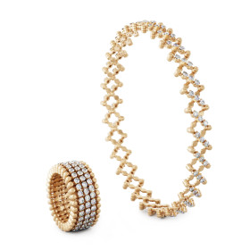 Serafino Consoli Serafino Multi-Size Ring und Armreif S.RB 5M2 RG WD