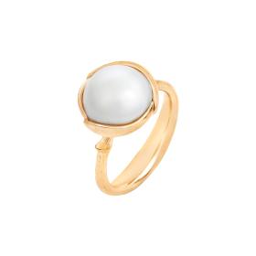 Ole Lynggaard Copenhagen Lotus Ring Pearl Small A2754-403