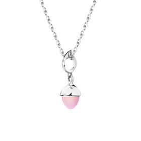 Tamara Comolli MIKADO Flamenco Anhänger pinker Chalcedon P-MFL-ChPi-wg