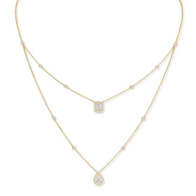 Messika My Twin Halskette 12966-YG