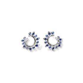 Tamara Comolli GYPSY Ohrringe Creole Sun 'Ocean' E-Gyp-HoSun-Oce-wg