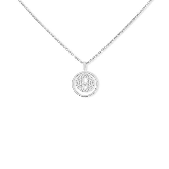 Messika-Lucky Move PM Pavé Collier-07397-WG