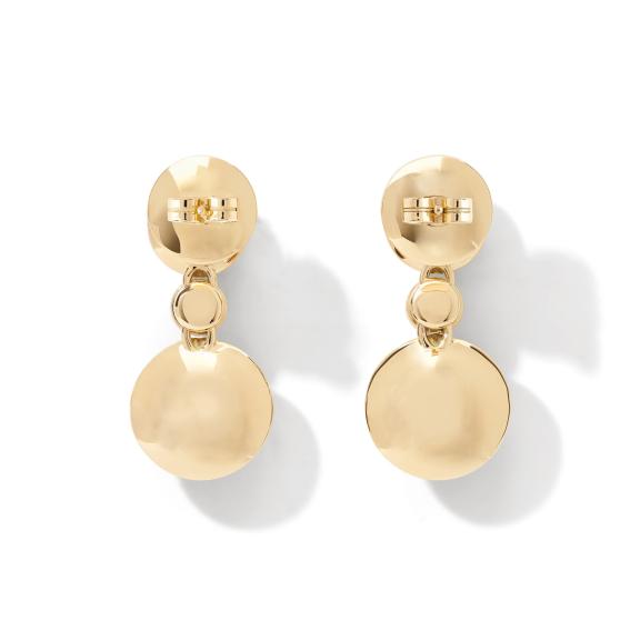 Tamara Comolli-BOUTON 2 Cabochon Ohrringe Sky-E-BOU-2-Sky-Cl-yg-3