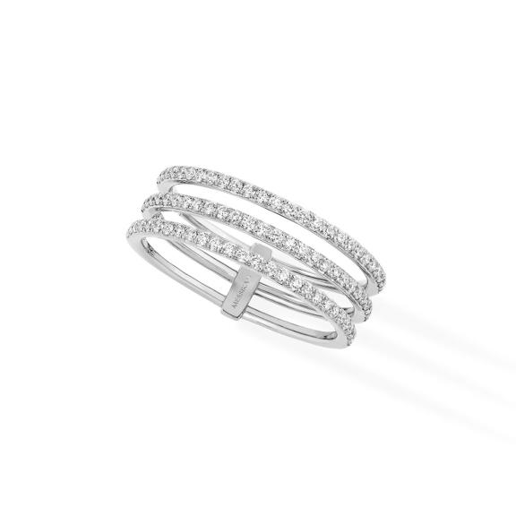 Messika-Gatsby 3 Rows Ring-05439-WG