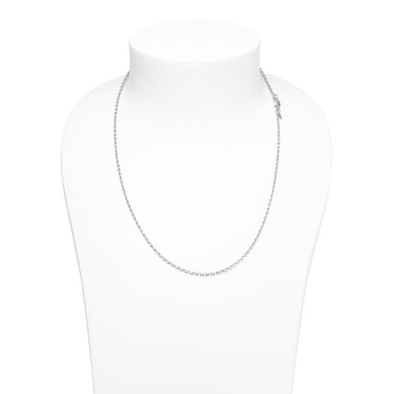 Tamara Comolli-BELCHER Kette 51 cm 2 mm 18K Weißgold-C-BelA-2-wg-51-1