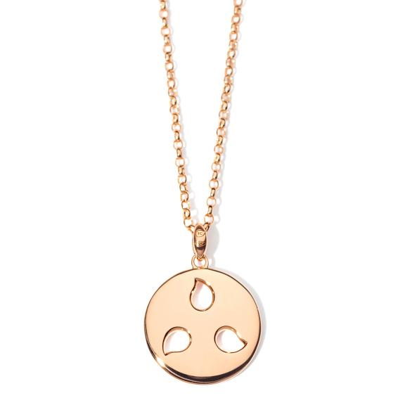 Tamara Comolli-SAND DOLLAR Anhänger medium 18 K Roségold-P-SD-m-rg-2