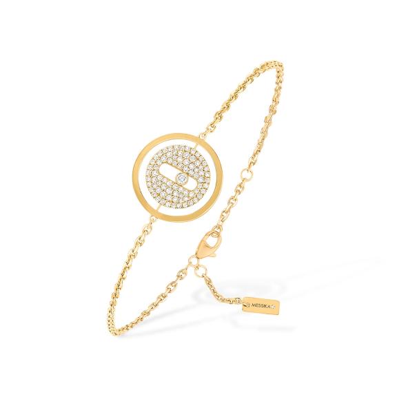 Messika-Lucky Move Pavé PM Armband-07541-YG