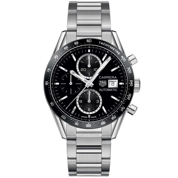 TAG Heuer-Carrera Calibre 16 Automatik-Chronograph 100 m - 41 mm-CV201AJ.BA0715