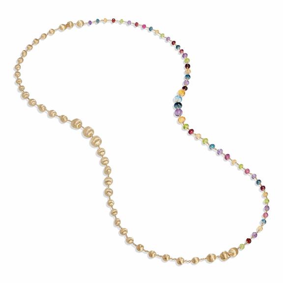 Marco Bicego-Africa Gemstone Halskette-CB2357 MIX02 Y-1