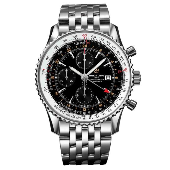 Breitling-Navitimer Chronograph GMT 46-A24322121B2A1