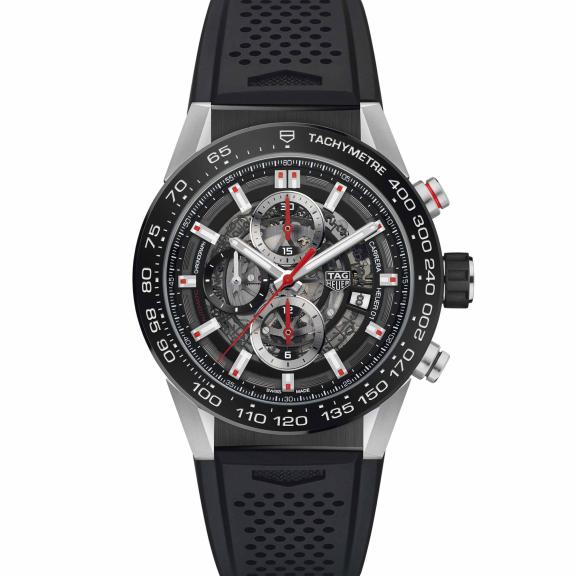 TAG Heuer-Carrera Calibre Heuer 01 Automatik-Chronograph 10 ATM - 43mm-CAR201V.FT6087