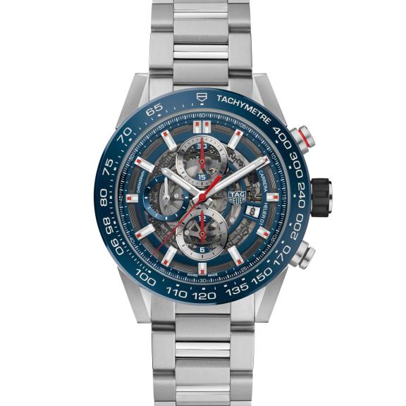 TAG Heuer-Carrera Calibre Heuer 01 Automatik-Chronograph 10 ATM - 43mm-CAR201T.BA0766