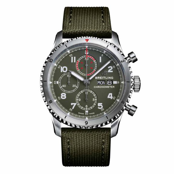 Breitling-Aviator 8 Chronograph 43 Curtiss Warhawk-A133161A1L1X1