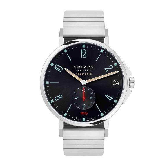 NOMOS Glashütte-Tangente Sport neomatik 42 Datum blauschwarz-581-1